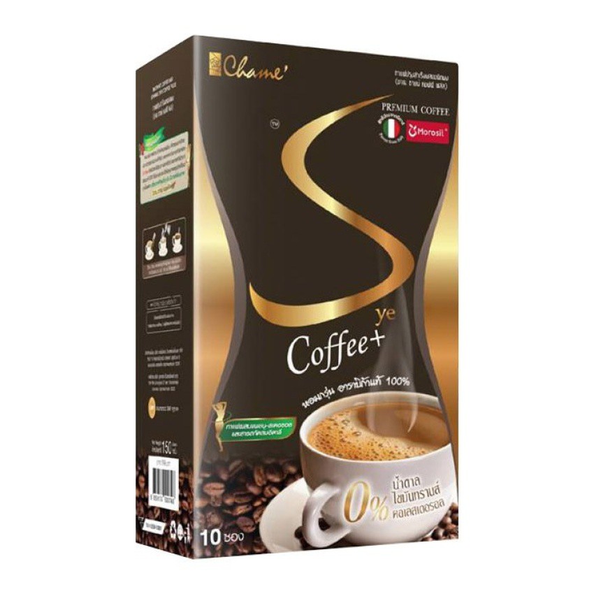 chame-sye-coffee-plus-10ซอง-กาแฟลดน้ำหนัก-กระชับสัดส่วน