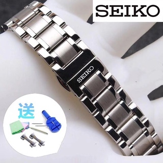 สายนาฬิกาข้อมือ สายสแตนเลส Seiko 14 16 18 20 22 24 มม.