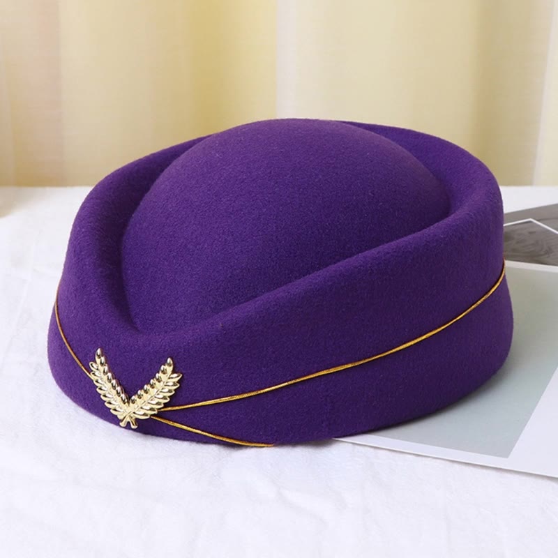 esp-หมวกเบเร่ต์-หมวกแอร์โฮสเทส-ปาร์ตี้-โปรดปราน-หมวกเครื่องแต่งกาย-หมวกยูนิฟอร์ม-อย่างเป็นทางการ-อุปกรณ์เสริม-สําหรับผู้หญิง