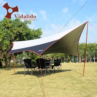 สินค้า Vidalido Tarp ทราป ทรงผีเสื้อ ไซส์ L ขนาด 560*550*240cm กันน้ำ กันฝน ส่งด่วน ส่งไวทุกวัน มีสินค้าพร้อมส่ง