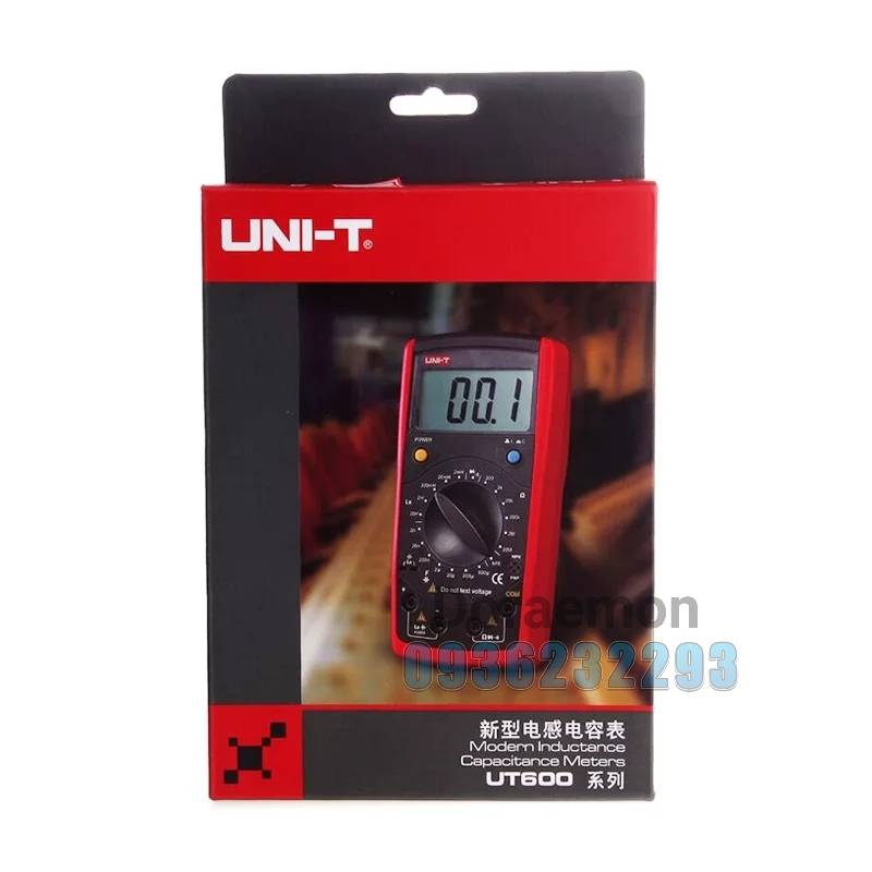 uni-t-ut603-เครื่องวัดค่าประจุไฟฟ้า-เครื่องวัดค่าความต้านทาน-โอห์มมิเตอร์-ตัวต้านทานlcr-ตัวทดสอบตัวเก็บประจุ-lcr-meter