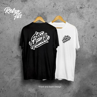 เสื้อยืดวินเทจ - อยู่ถ่อมตน Tshirt -- Retrofit ของ