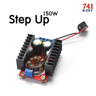 Step Up (สเต็ปอัพ)12-35v วงจรเพิ่ม แรงดันไฟฟ้า 150W Boost Converter DC-DC แปลงไฟจาก 10-32V เป็น 12-35V