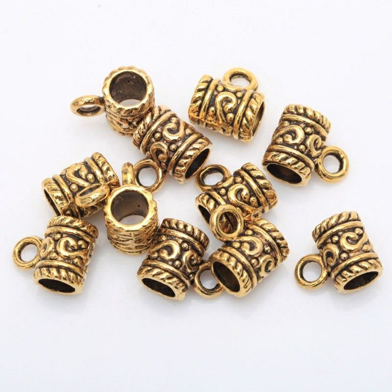 25-ลูกปัดธิเบต-ตัวคั่นลูกปัด-พร้อมส่งขนาด-9x7mm-ราคาต่อชิ้น