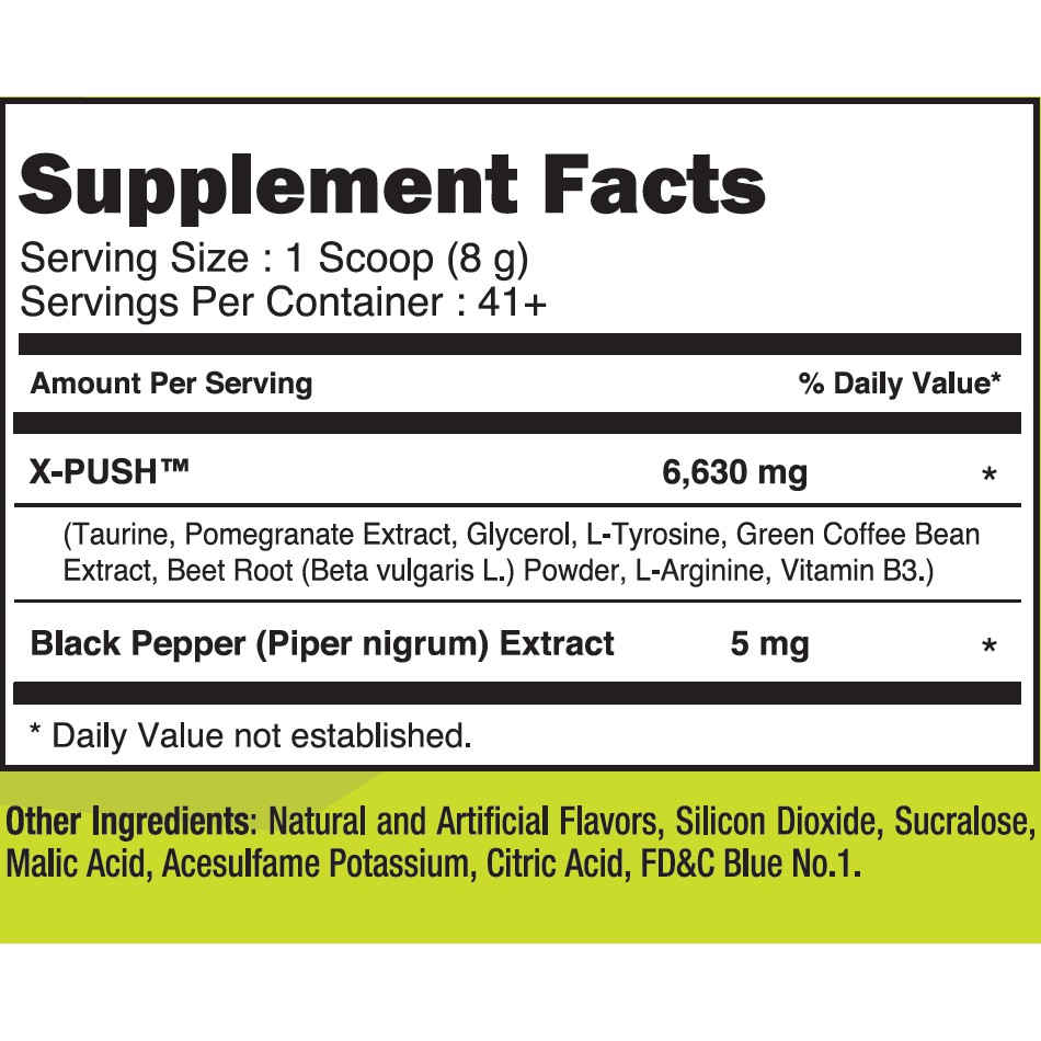 vitaxtrong-x-push-41-servings-pre-workout-เพิ่มพละกำลัง-เพิ่มความสดชื่น-เพิ่มการตื่นตัว-ก่อนออกกำลังกาย