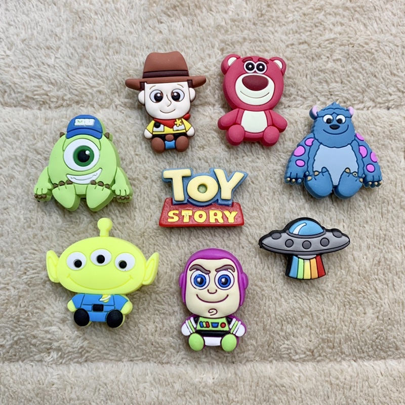 jbct-shoe-charm-toy-story-5-amp-monsterinc-ตัวติดรองเท้ามีรู-เซต-ทอยส์-สตอรี่-amp-มอนสเตอร์-อิ้งค์-5