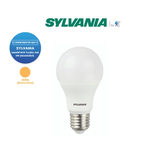 SYLVANIA หลอดไฟ ECO ToLEDo A60 5W E27 3000K V2 F (แสงวอร์มไวท์) | LYEWDUBGTN1G011