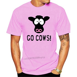 เสื้อยืดผ้าฝ้ายพรีเมี่ยม เสื้อยืด ผ้าฝ้าย พิมพ์ลายตลก South of the Park GO COWS 2022