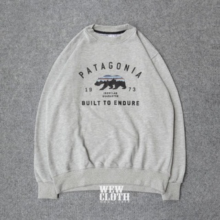 เสื้อกันหนาว คอกลม ลาย Patagonia 1973