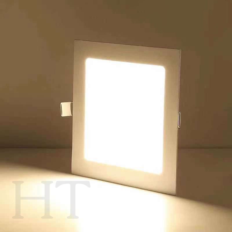 led-panel-downlight-โคมไฟดาวน์ไลท์โคมพาเนลไลท์แอลอีดี-ดาวน์ไลท์-ขนาด-3w-6w-9w-12w-เหลี่ยม-กลม-แสงขาว-แสงวอร์ม