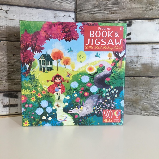 Usborne Book and Jigsaw Puzzle 30 pcs Shopee Thailand