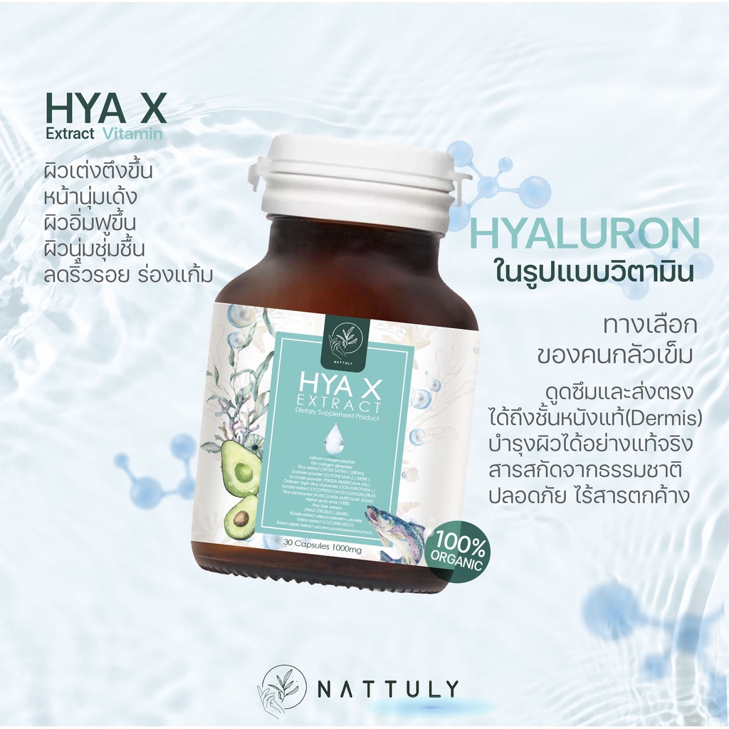 nattuly-hya-x-extract-dietary-supplement-แน็ททูลี่-ผลิตภัณฑ์อาหารเสริม-ผิวนุ่มฟู-กระชับ