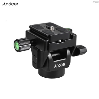 Andoer M-12 หัวเอียงโมโนพอดพาโนรามา พร้อมแผ่นปลดเร็ว สําหรับดูนกเทเลโฟโต้