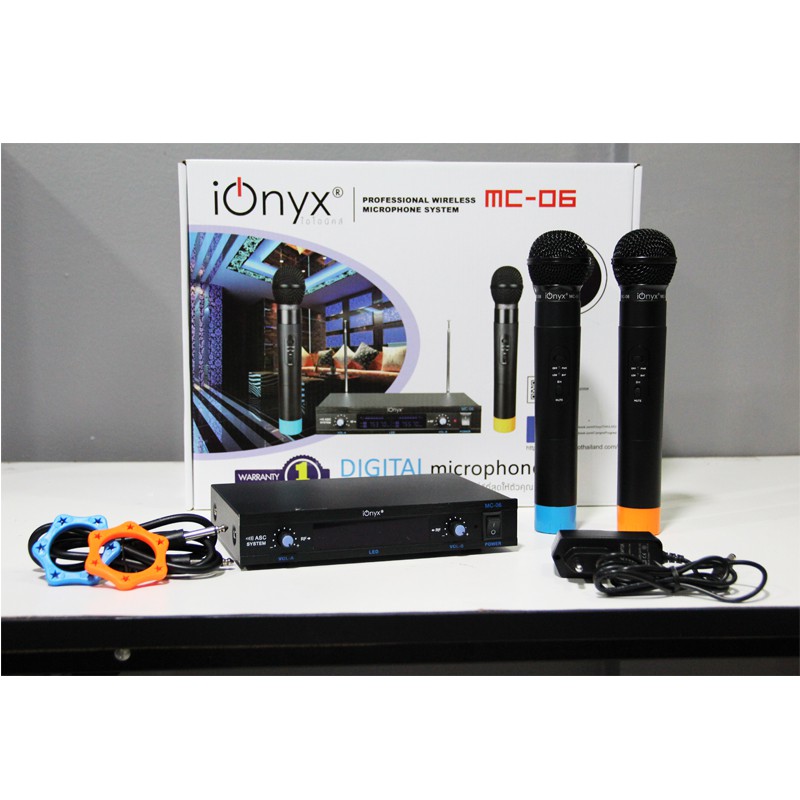 ionyx-mc-06-wireless-microphone-dual-channal-professional-ไมค์ลอยคู่