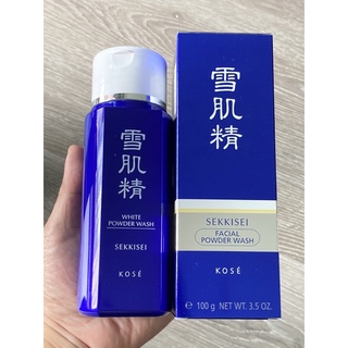 ผงแป้งล้างหน้า​ Kose​ Sekkisei​ Facial​ Powder​ Wash(100g.)