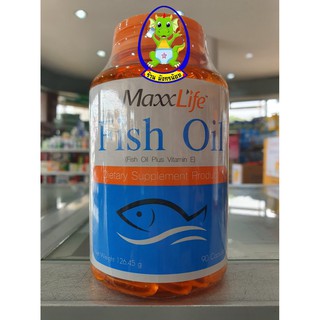 ภาพขนาดย่อของภาพหน้าปกสินค้าน้ำมันปลา Fish Oil MaxxLife ( 120 แคปซูล ) บำรุงหัวใจ หลอดเลือด กระดูก สมอง ผิวพรรณและสายตา จากร้าน shiryu_shino บน Shopee ภาพที่ 2