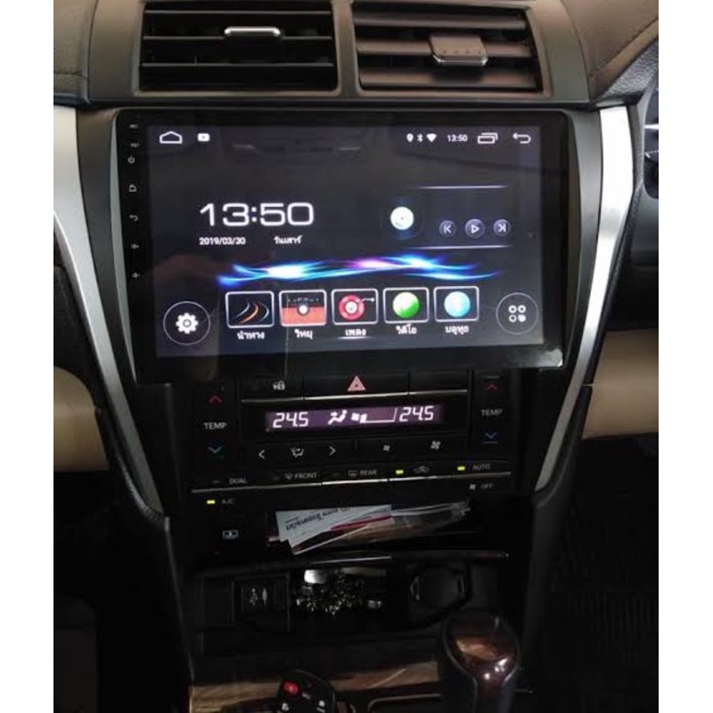 จอ-android-เครื่องเล่นandroidติดรถยนต์-จอขนาด-10-ตรงรุ่น-toyota-camry-2015-2017-ระบบ-android-10-ram-2gb-rom-32gb