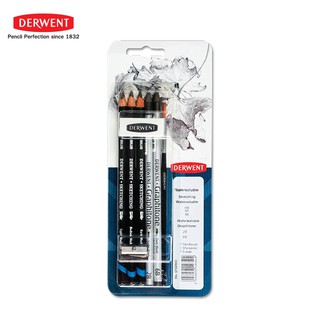 DERWENT ดินสอสเก็ตซ์ระบายน้ำ 8 ชิ้น (Watersoluble Sketching Mixed) 1 set