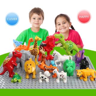 16x16 dots Big Size Blocks Base Plate Compatible Duplo BasePlates Large Particle Building Blocks  kid toys