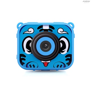 Kids Digital Video Camera Action Sports Camera 1080P 12MP Waterproof 30M Built-in Lithium Battery Christmas Gift New Year Present for Children Boys Girls