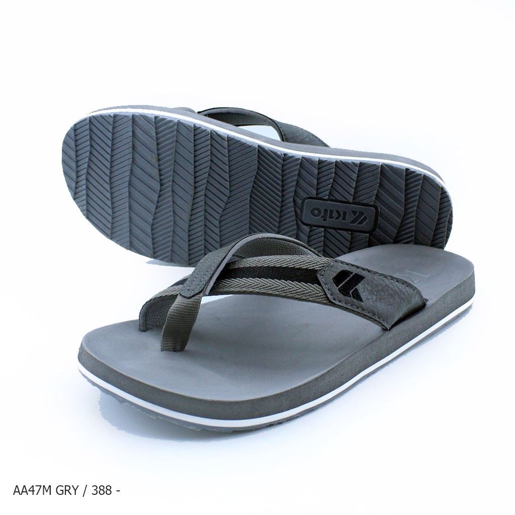 kito-รองเท้าแตะ-sandal-รุ่น-aa47m-สี-เทา-กรม