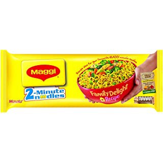 ภาพหน้าปกสินค้าMaggi Noodles Masala 2-Minute  (ก๋วยเตี๋ยวมาม่าอินเดีย) 280g ที่เกี่ยวข้อง