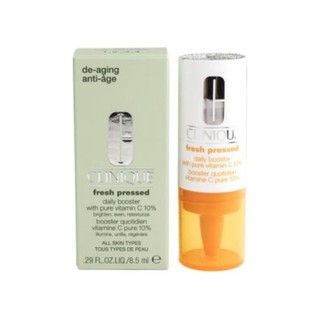 Clinique Fresh Pressed™ Daily Booster with Pure Vitamin C 10% 8.5 mL (ไม่มีกล่อง)