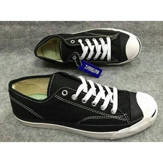 รองเท้าผ้าใบ Converse Jack Purcell Timeline Low Top สีดำ