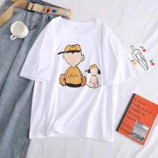 พร้อมส่ง!! เสื้อยืด Freesize ลายเด็กผู้ชาย