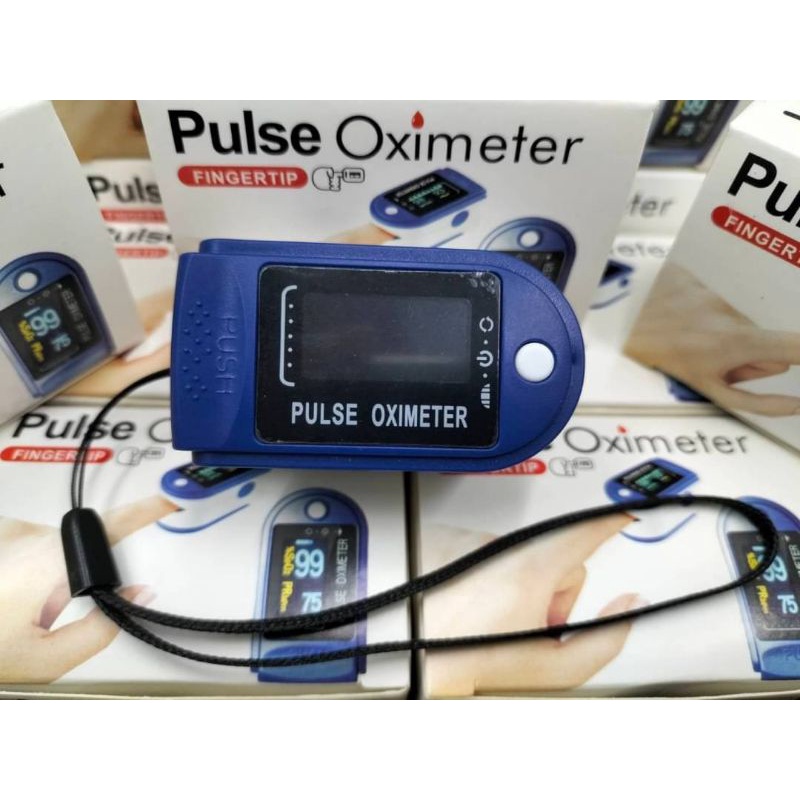 เครื่องวัดออกซิเจนปลายนิ้วoximeter-และ-ตรวจวัดชีพจรปลายนิ้ว-fingertip-puls-พร้อมส่ง