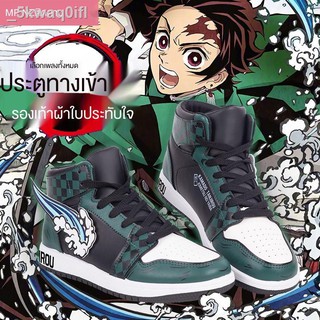 🔥ถูกและดี Demon Slayer Kimetsu No Yaiba Cosplay Clogs Geta Nezuko Kimono Shoes เนสึโกะ รองเท้า ☁Manzong anime Demon Sl