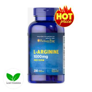 ภาพหน้าปกสินค้าPuritan’s Pride L-Arginine 1000 mg / 200 Caplets ที่เกี่ยวข้อง