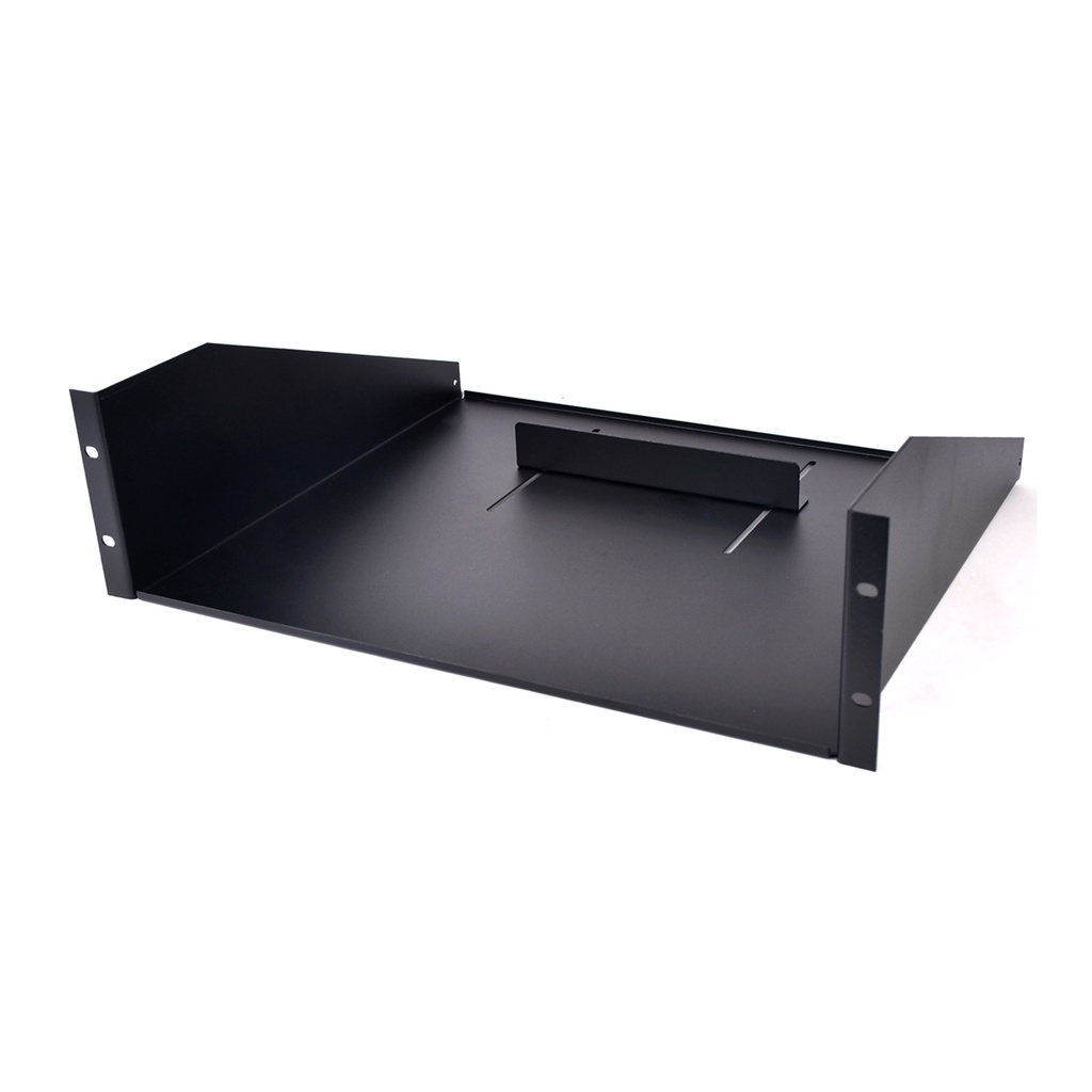 npe-shelf-3u-ถาดรองเครื่อง-3u-สีดำ-น๊อตสีดำ-ถาดรอง-utility-shelf-3u