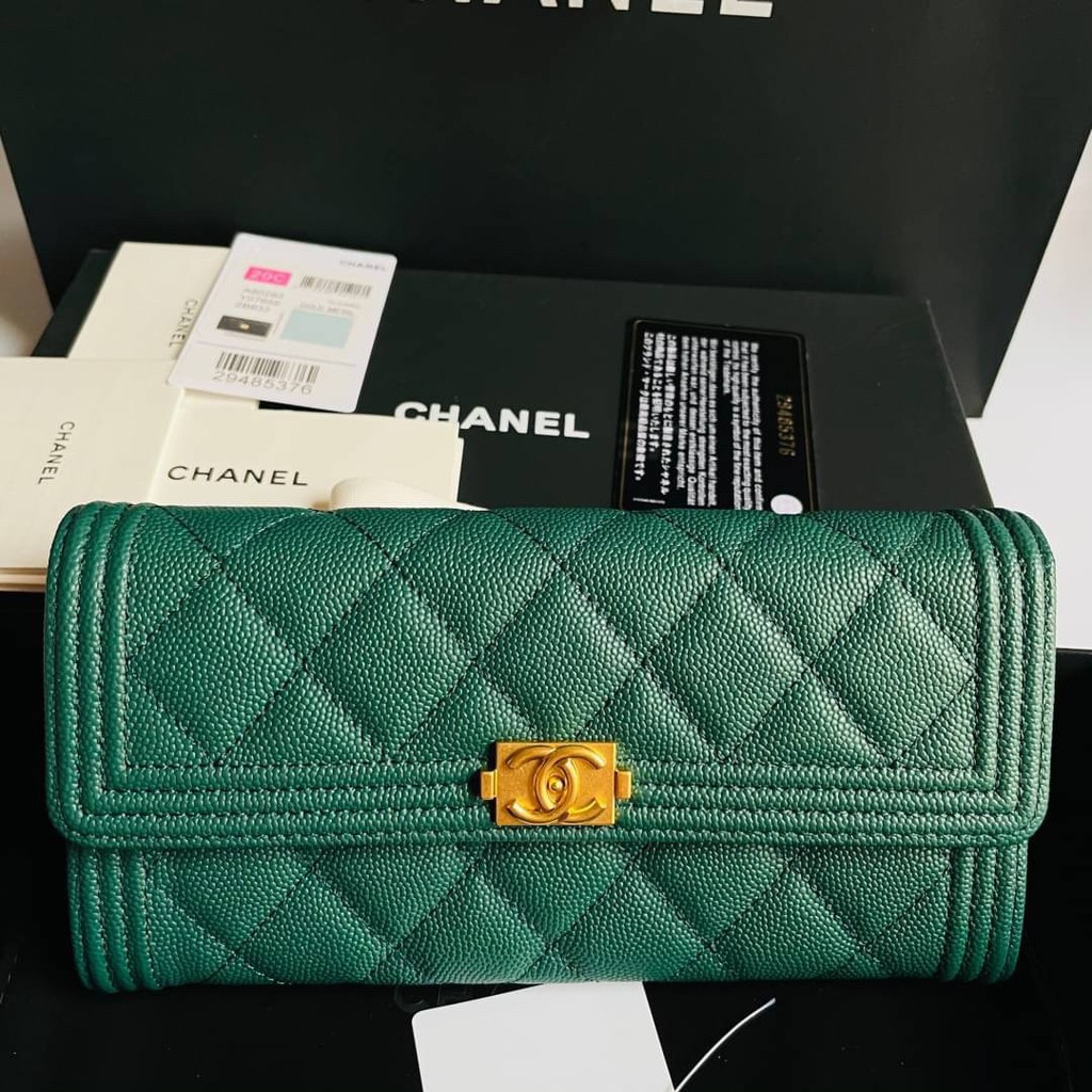 chanelwallet-boy2flap-เกรด-vip-size-19cm-อุปกรณ์-full-box-set