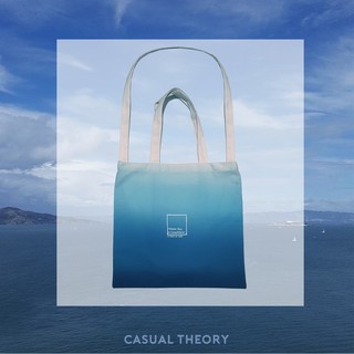 Winter sky & Deep water tote  by Casual Theory