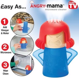 อุปกรณ์ทำความสะอาดไมโครเวฟ Angry Mama Cleaner ล้างไมโครเวฟ