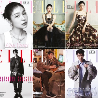 พร้อมส่ง💥ELLE Korea ปก#SEHUN #Yuna Kim(ชำระปลายทางได้)