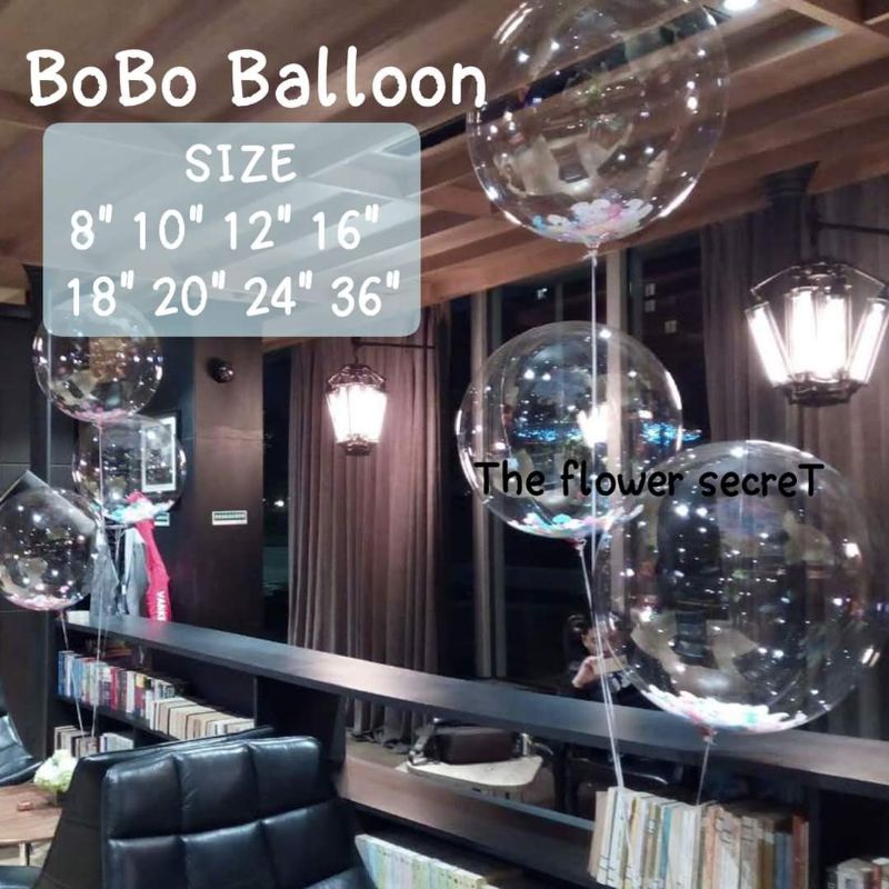 ราคาและรีวิวBOBO Balloon ลูกโป่งใส