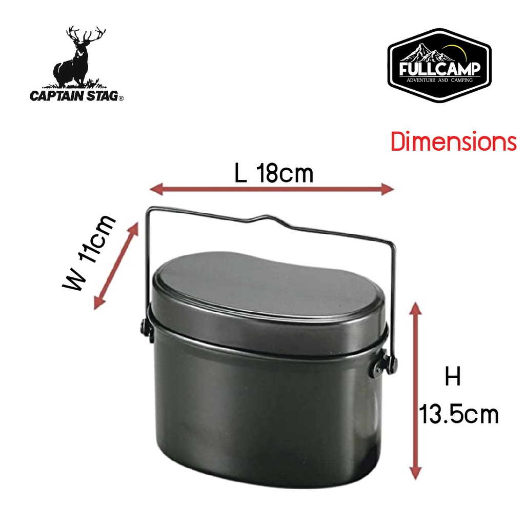 Captain Stag Military Rice Cooker 4 Cups | Shopee Thailand
