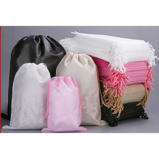ภาพหน้าปกสินค้าถุงหูรูด🔥สปันบอนด์ ถุงผ้าสปันบอนด์หูรูด  กระเป๋ากันฝุ่นผ้าไม่ทอ  ถุงจัดระเบียบ/ถุงเก็บของ ขนาดใหญ่ พร้อมส่ง ที่เกี่ยวข้อง