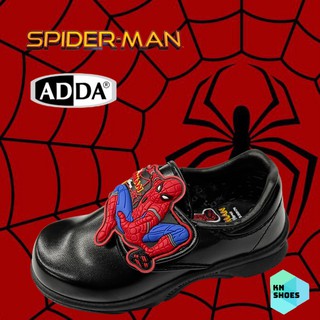 ภาพหน้าปกสินค้ารองเท้านักเรียนอนูบาลชาย รองเท้าหน้งดำอนุบาลชาย Adda Spiderman ของแท้ราคาถูก 41A11 ที่เกี่ยวข้อง