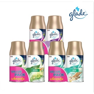 🔥7/7🔥แพคคู่สุดคุ้ม Glade automatic refill 269ml.×2 🗨🗨มีขายยกลังในร้าน🗨🗨 พร้อมส่ง4กลิ่น