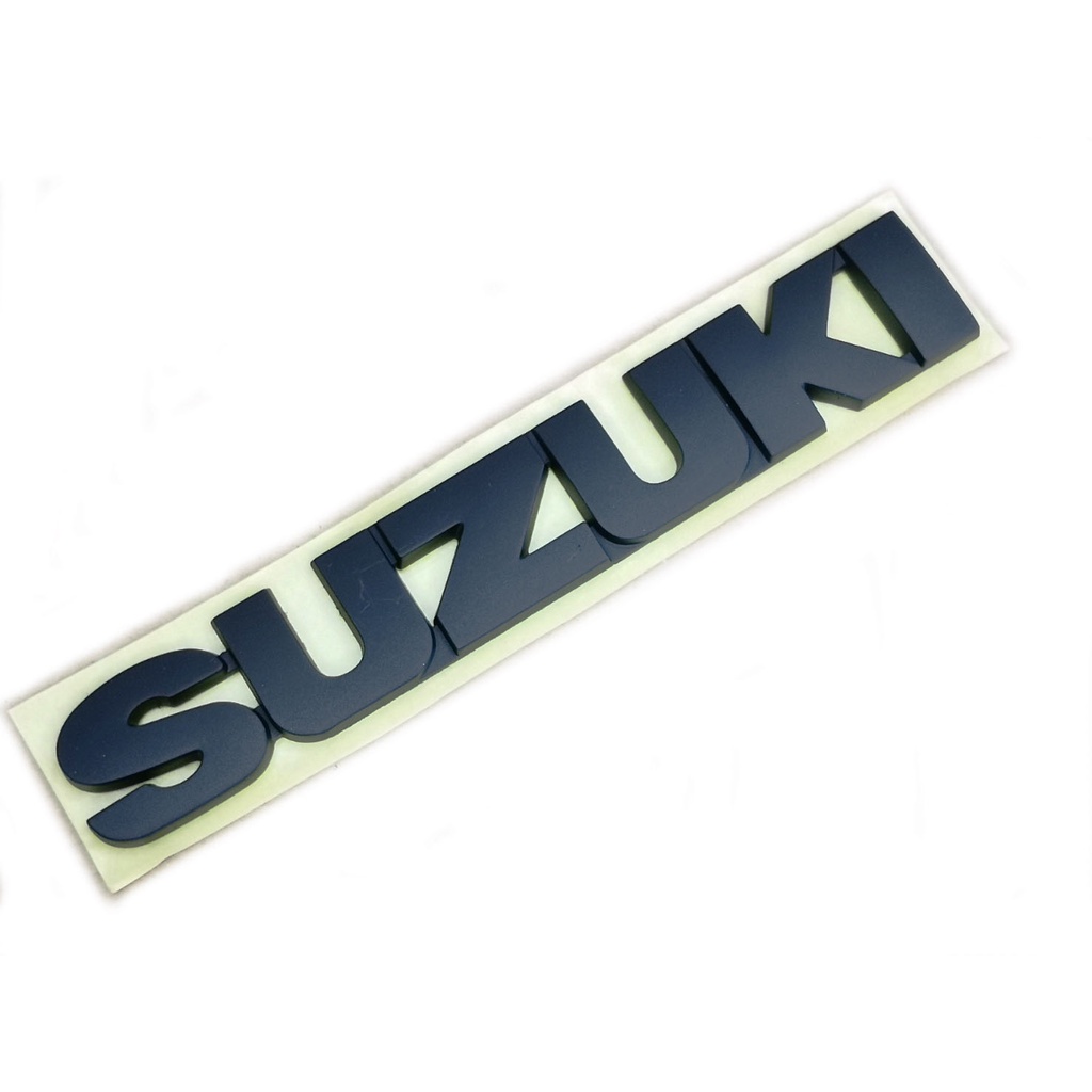 โลโก้-suzuki-ดำด้าน-matte-black-logo-suzuki-matte-ติด-suzuki-swift-ดำด้าน-1ชิ้น-suzuki-swift-4ประตู-มีบริการปลายทาง
