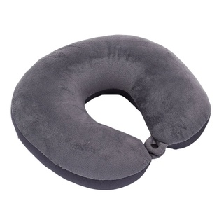 【บลูไดมอนด์】U Shaped Travel Pillow Particles Neck Car Plane Pillows Soft Cushion Home Outdoor Textile DIN889