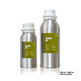 Aroam&More  JOJOBA OIL  REFINED น้ำมันโจโจบา บริสุทธิ์ รีไฟน์  Spain Cosmetic Grade  1000ML
