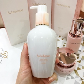 #NEW ‼️ ผิวกระจ่างใส ชุ่มชื้น สุขภาพดี SULWHASOO BODY WASH WHITE BREATH