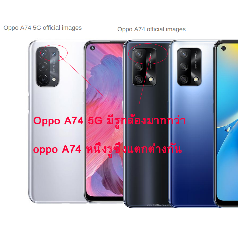 เคสโทรศัพท์-oppo-a74-4g-5g-case-skin-feel-tpu-softcase-simple-color-silicone-back-cover-เคส-oppoa74-casing