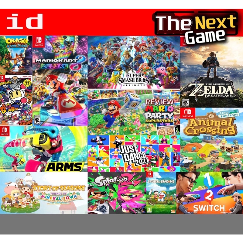 ภาพหน้าปกสินค้าบริการ ID Game Nintendo switch 1-45 จากร้าน the.next.game บน Shopee