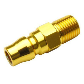 หัวปลั๊กลมอลูมิเนียม 20PM ( Aluminum Air Plug 20Pm Gold )