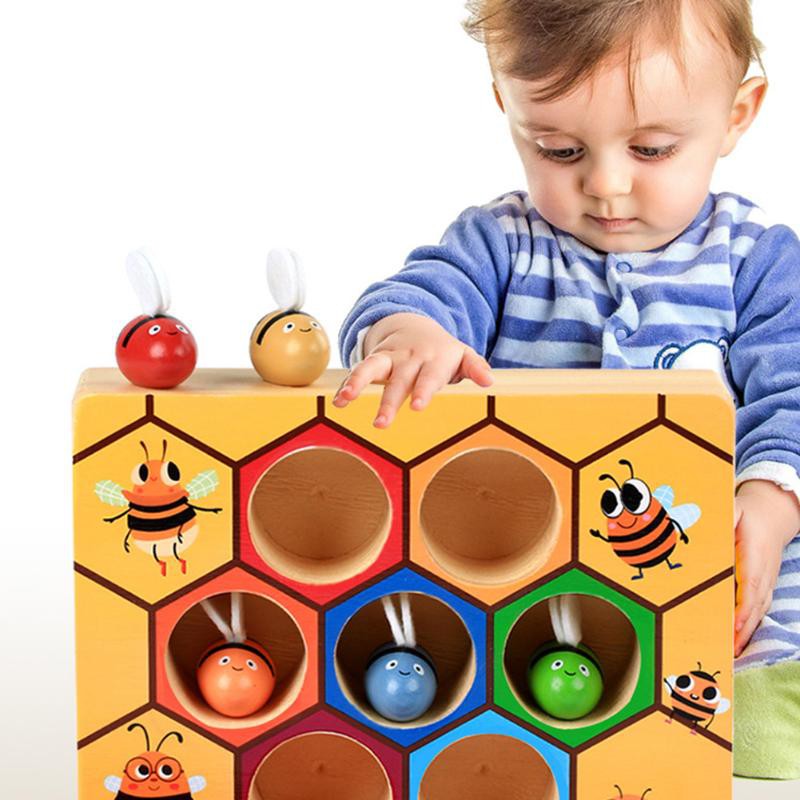 wooden-hive-board-เกมส์หนีบผึ้ง